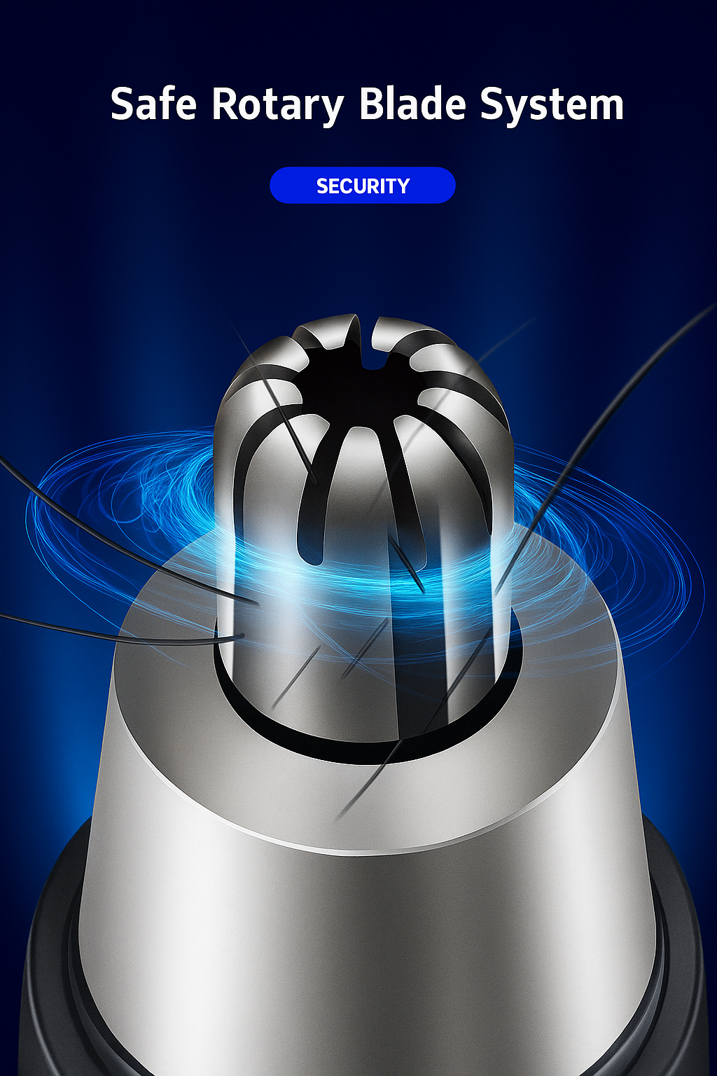 3-in-1 Unisex Electric Grooming Trimmer – Nose, Ear & Eyebrow  for Men & Women